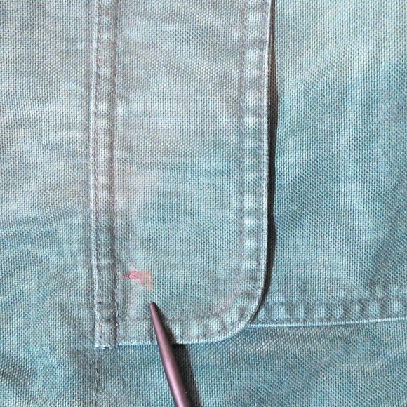 Vintage Eddie Bauer Lined Work Chore Jacket Courdoury - Picture 5 of 6